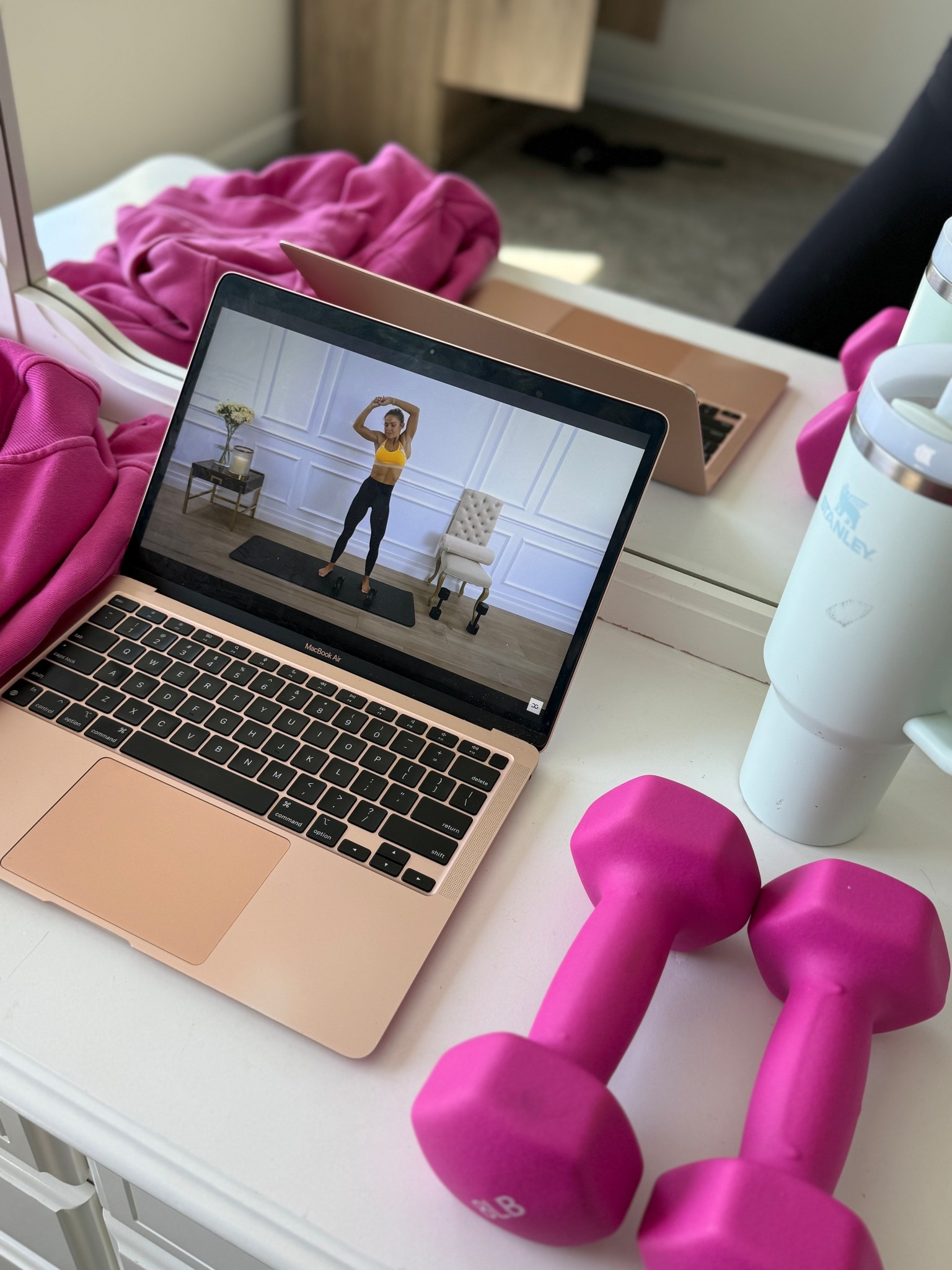 Another Caroline Girvan workout 💪✅

#LTKselfcare #LTKmorningroutine #LTKfitnessgoals
