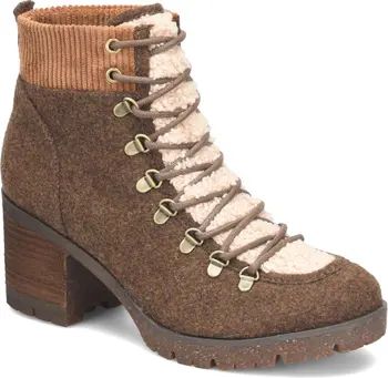 KORKS Elin High Pile Fleece Lug Sole Bootie (Women) | Nordstromrack | Nordstrom Rack