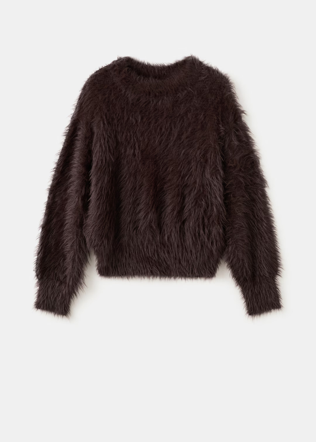 Faux-fur sweater | Mango (US/MX/AU)