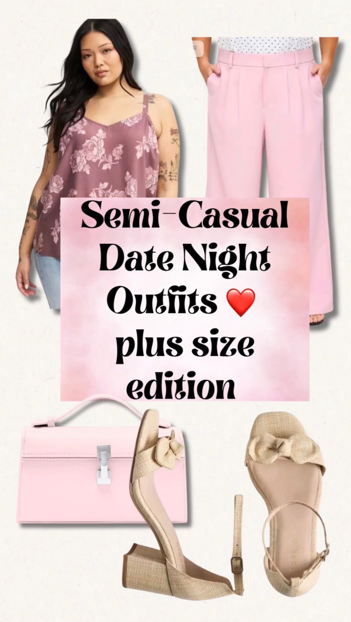 plus size fashion
Semi-Casual Date Night Outfits ❤️ plus size edition

Keywords: plus size date night outfit ideas, curvy outfit inspo, semi casual plus size outfits, flattering curvy looks, plus size night out outfits, confident plus size fashion
Hashtags: #Style #CurvyDateNight #PlusSizeOutfitIdeas ❤️

#LTKootd #LTKMidsize #LTKPlusSize