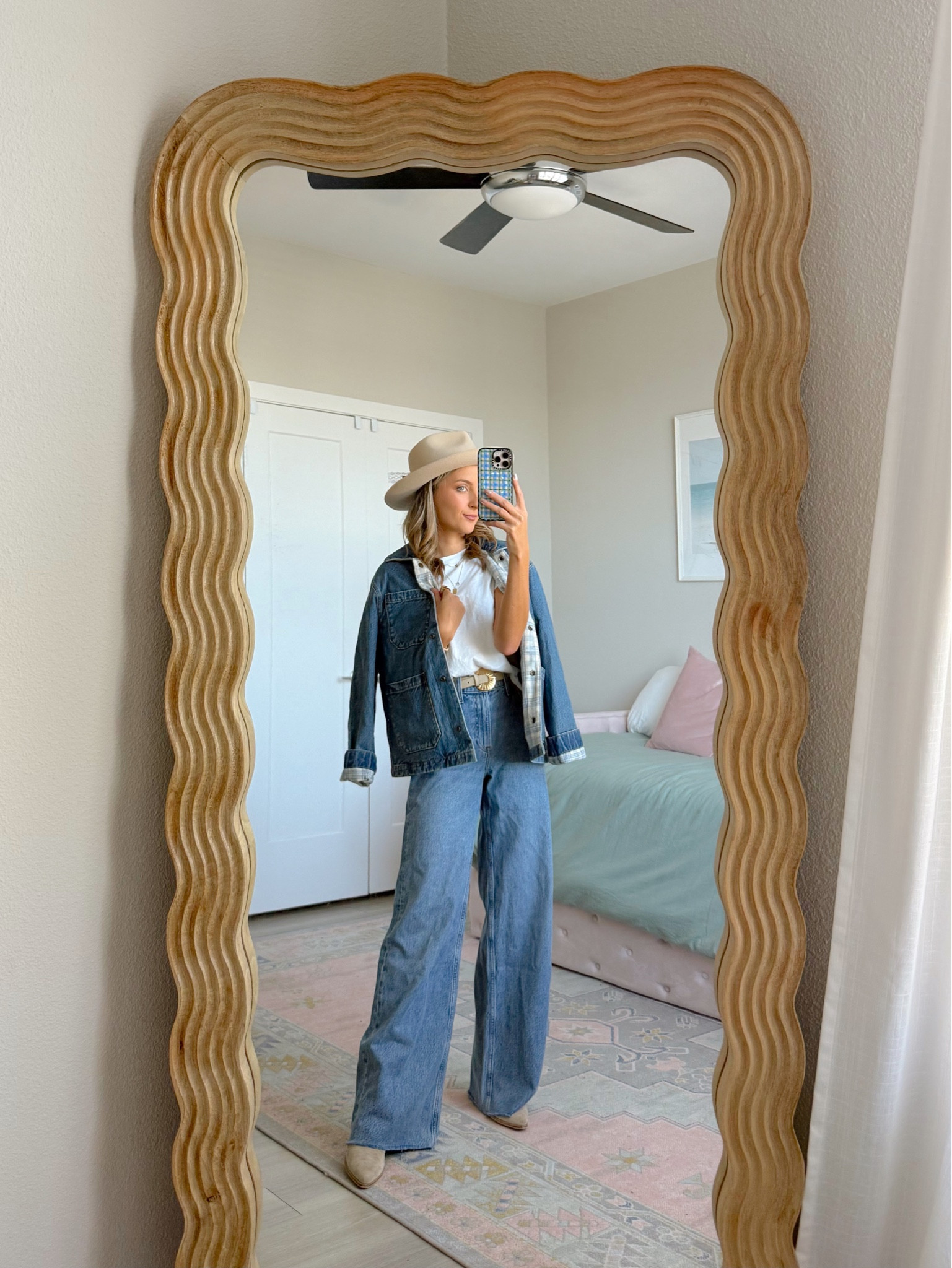 spring outfit ideas from Abercrombie 💕💐 code AFMCKENZIE for an extra 15% off. wearing a 24 in these wide leg jeans 

#LTKFindsUnder100 #LTKootd #LTKSaleAlert