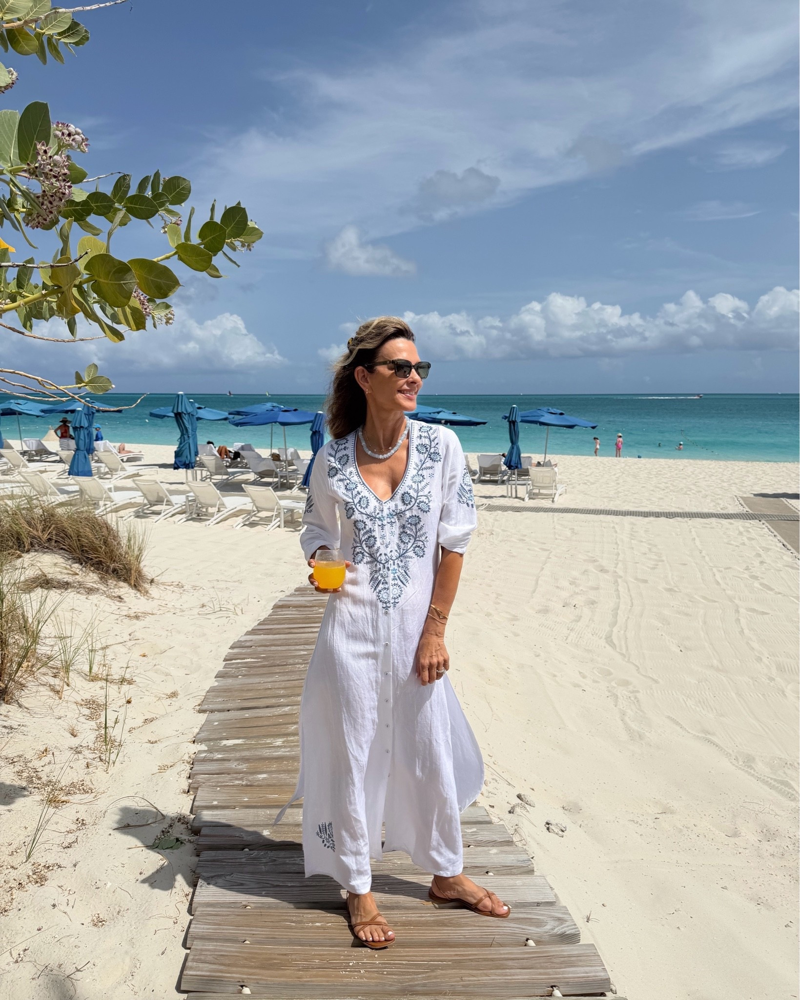 I’m 5’6’’
Wearing size XS in this beautiful embroidered dress from Julia Amory discount code TAMMY15

#LTKSeasonal #LTKOver40 #LTKootd