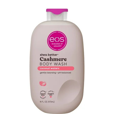 eos Shea Better Cashmere Body Wash - Coconut Waters , Creamy Gel Formula, 16 fl oz. | Walmart (US)