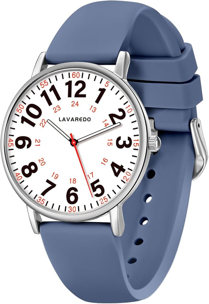 Nurse Watch for Nurses Doctors Women Men,Waterproof Analog Watches with Luminous Dial and Japanes... | Amazon (US)