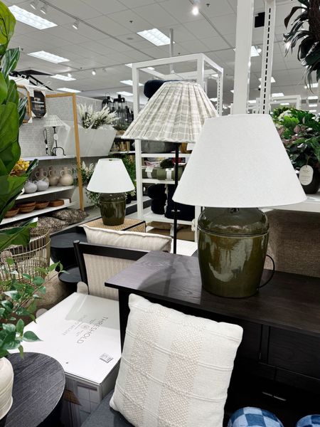 This dark green table lamp at Target caught my eye - so pretty!

#LTKHome #LTKFindsUnder100