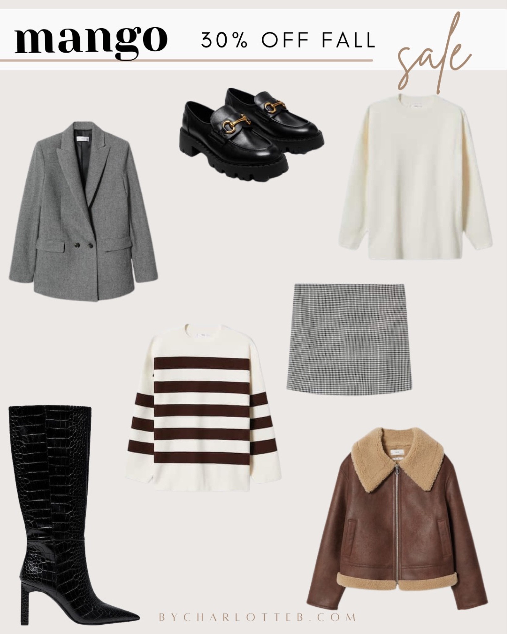 30% off Mango fall sale! 

#LTKSeasonal #LTKsalealert