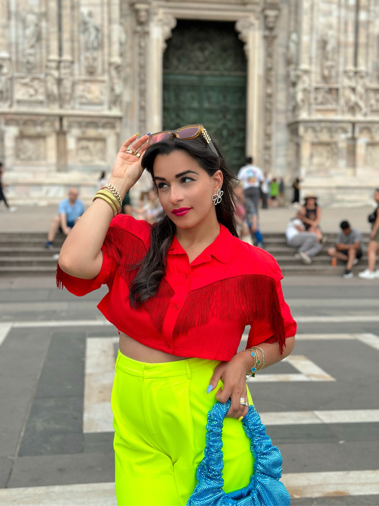Colors on more colors in Milan!!!!
The center of Fashion in Italy- This city absolutely blew me away! 

Follow my shop @Nardinemarie on the @shop.LTK app to shop this post and get my exclusive app-only content!

#LTKTravel #LTKStyleTip #LTKBump