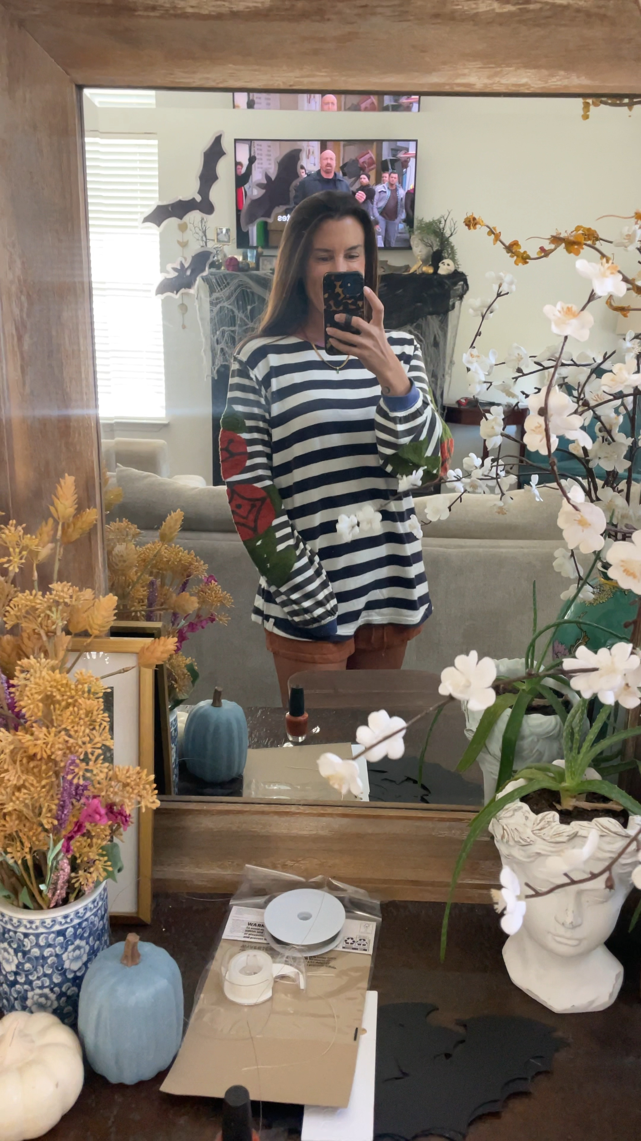 Love this long sleeve shirt
So different and comfy
Lots of cute details, wear with jeans or leggings


#LTKSeasonal #LTKover40 #LTKfindsunder100