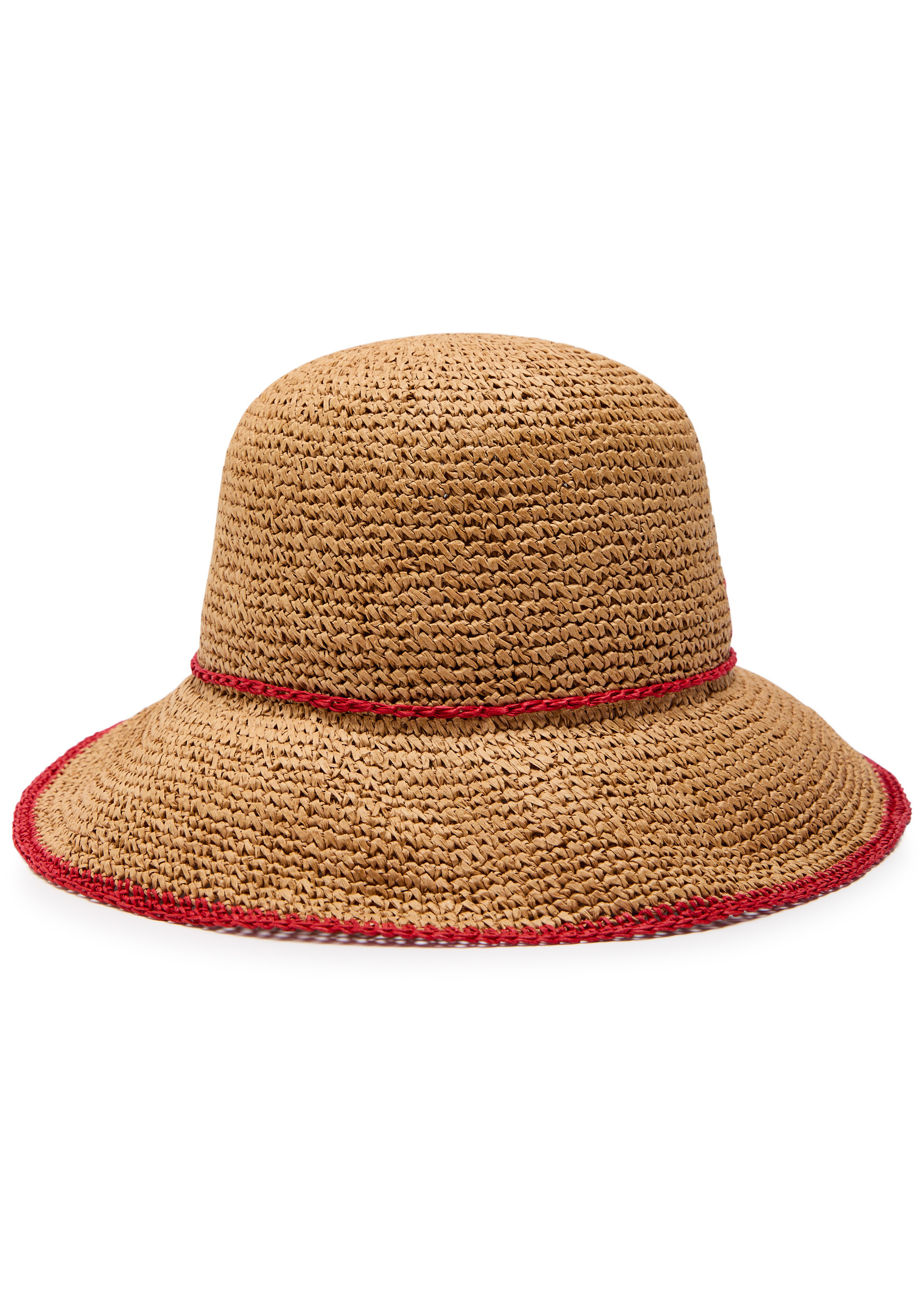 Logo-embroidered straw sun hat | Harvey Nichols