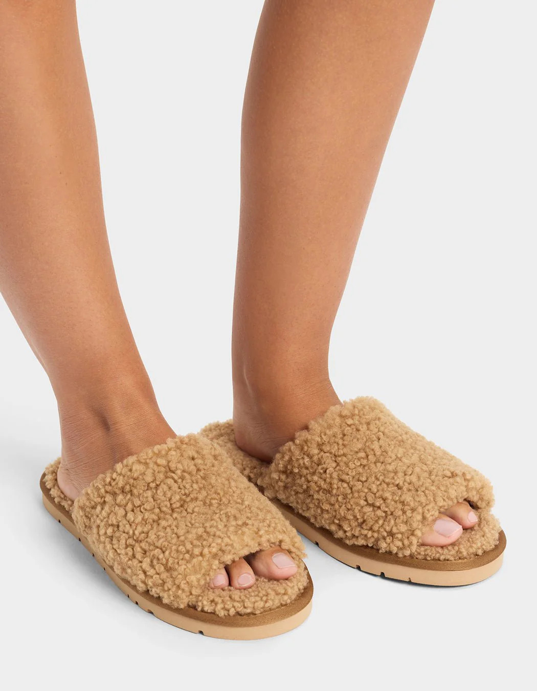 Puffy Sheep Slides Fawn / 10 | Cozy Earth