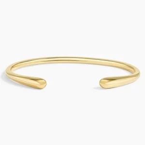 14K Yellow Gold Vermeil Silhouette Cuff Bracelet | Brilliant Earth
