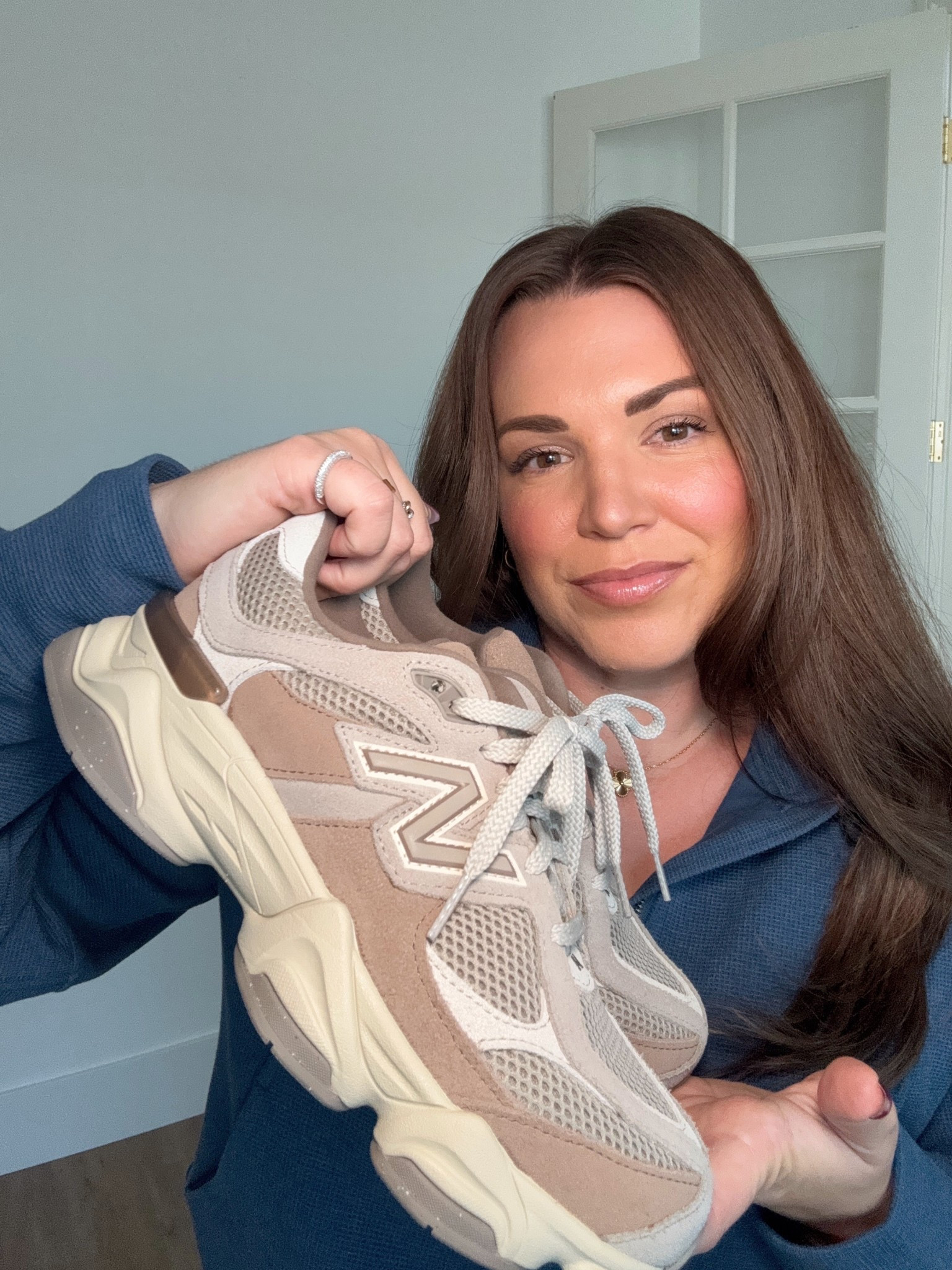 fall light brown new balance 9060s! i’m in the largest size in kids (i wear women’s 8.5/9) 

#LTKSeasonal #LTKShoeCrush