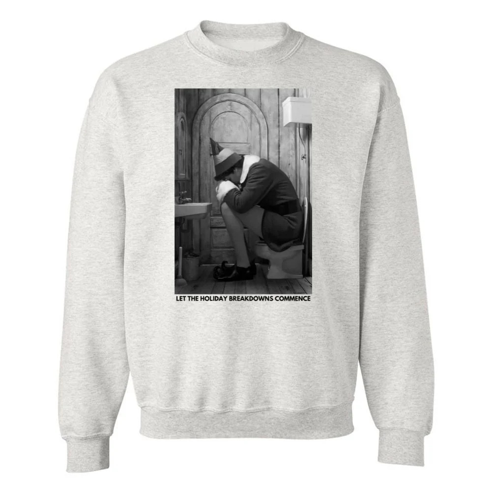 'Elf Holiday Breakdowns' Crewneck Sweatshirt | United Monograms