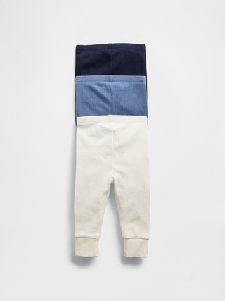 Baby First Favorites TinyRib Pants (3-Pack) | Gap (US)