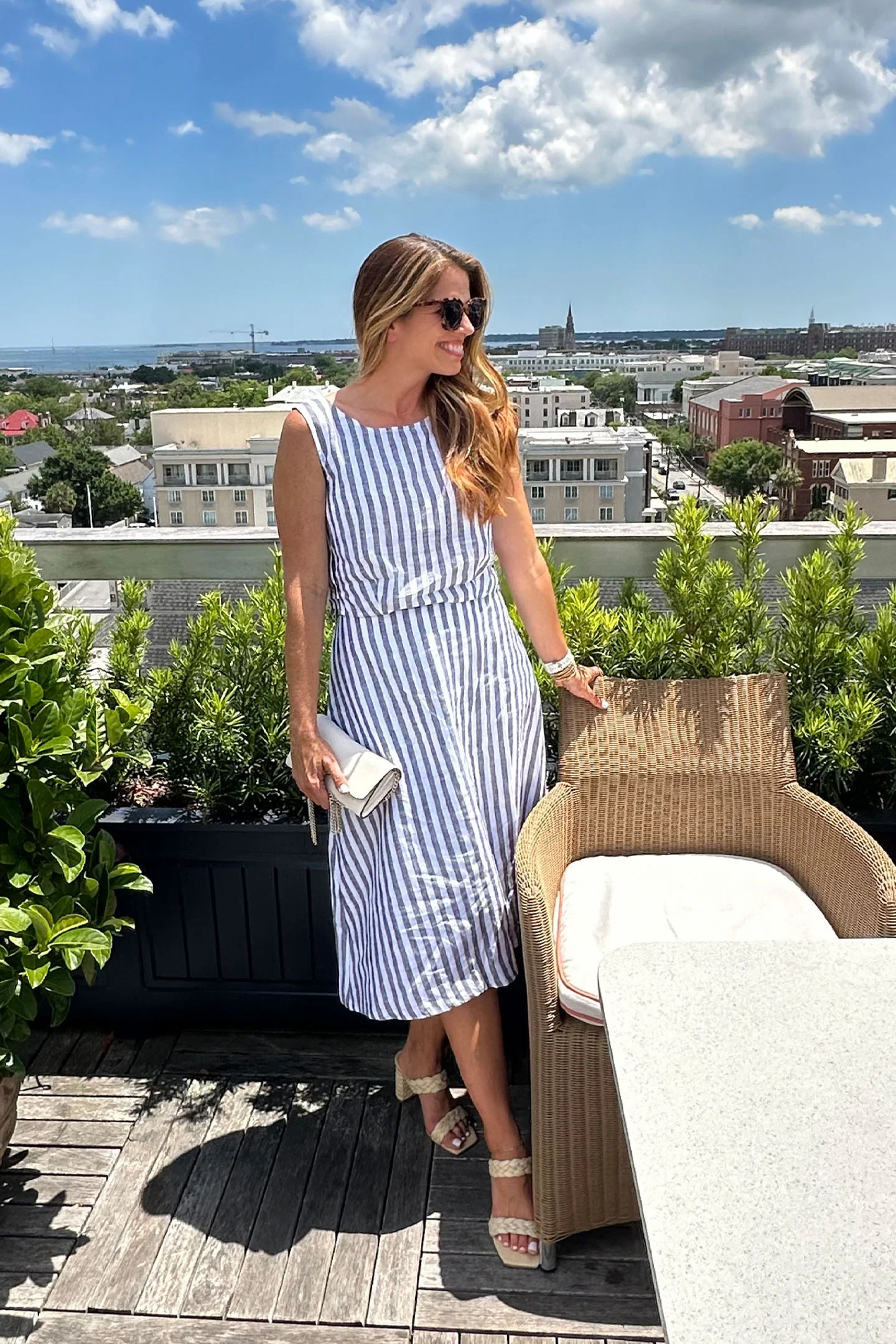 Breezy Summer Set in Linen Stripes | Reistor