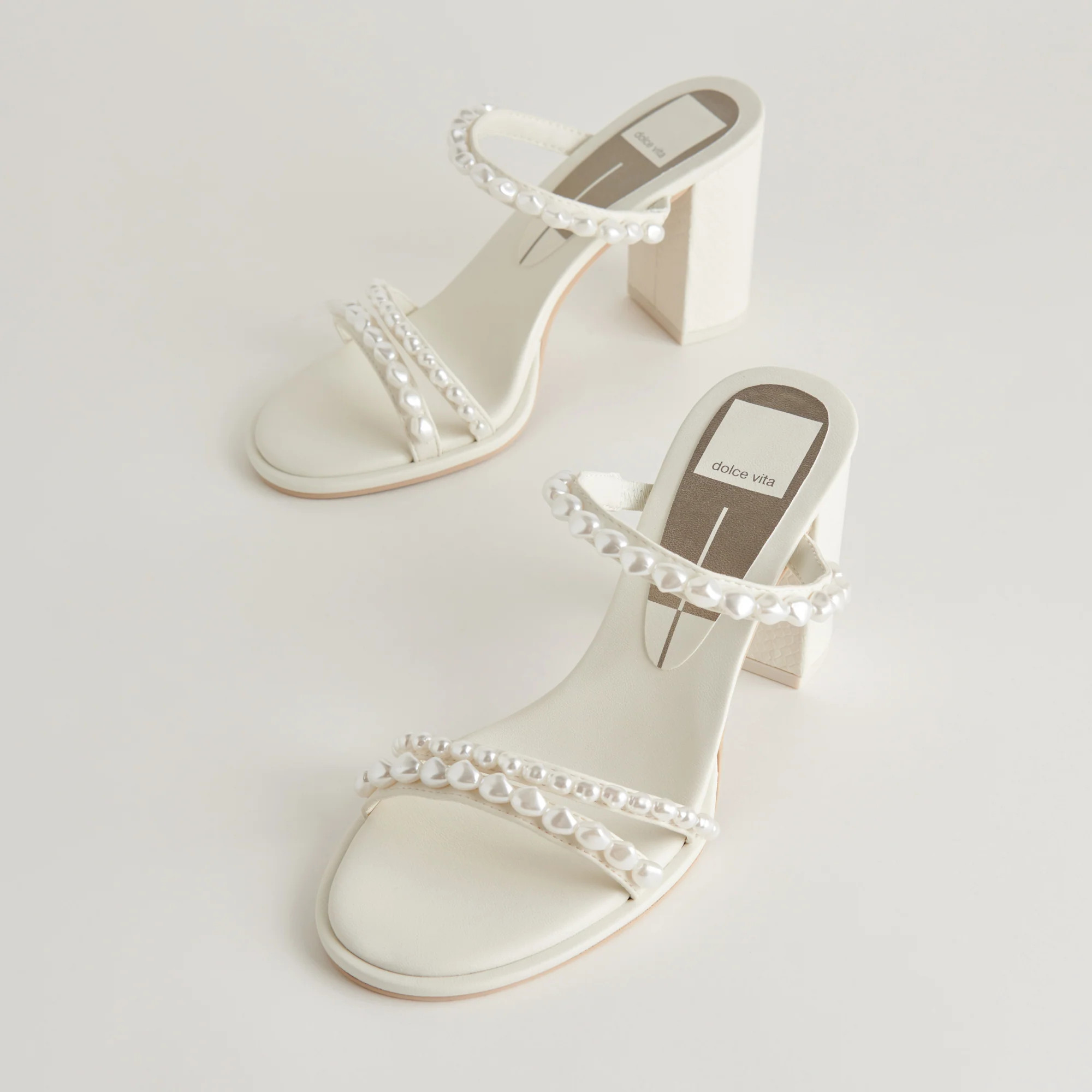 Barrit Pearl Heels | DolceVita.com