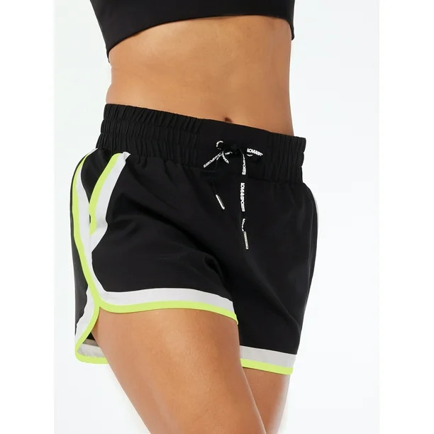 Love & Sports Women's Retro Running Shorts - Walmart.com | Walmart (US)