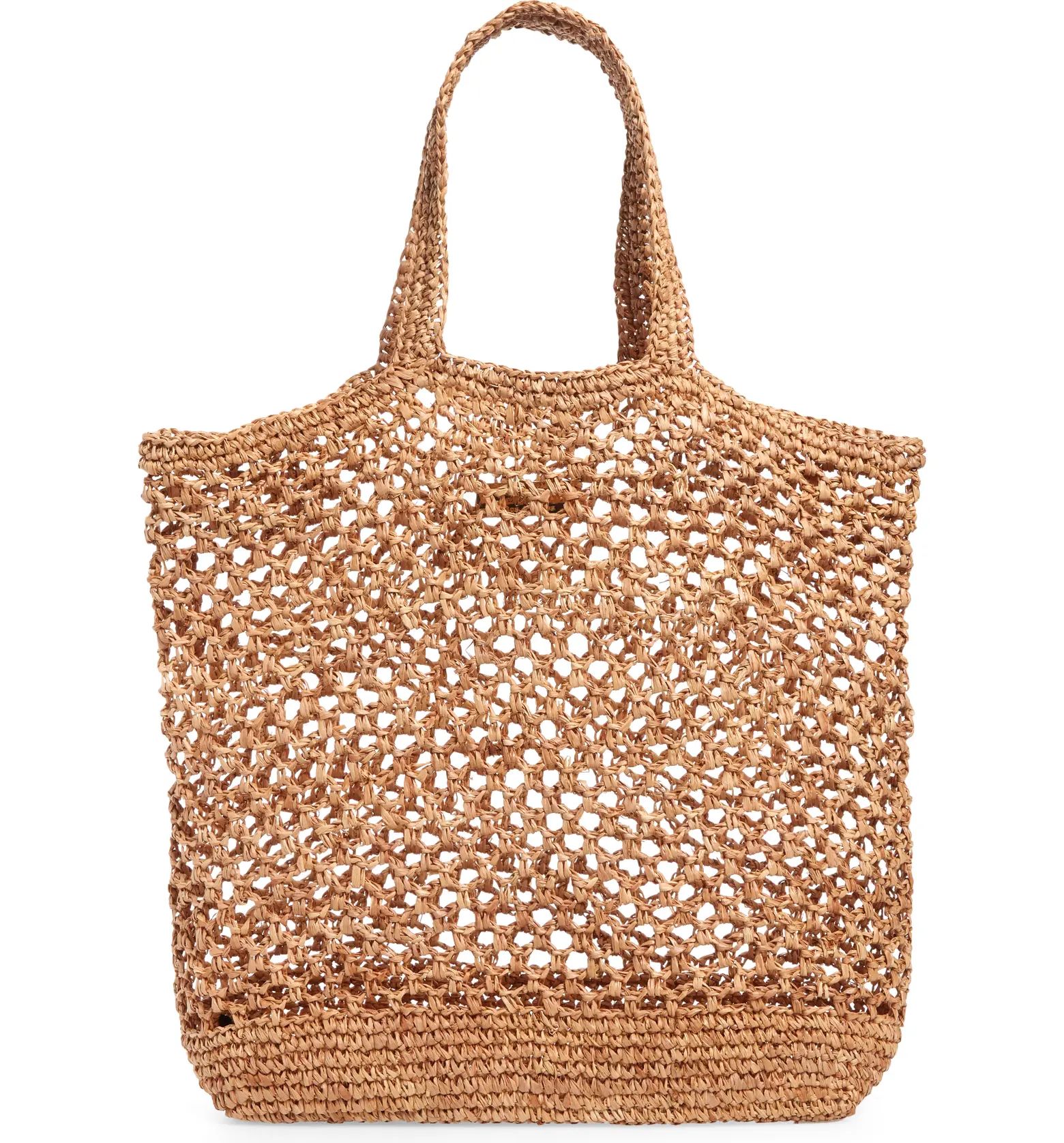 btb Los Angeles Jayden Raffia Market Tote | Nordstrom | Nordstrom