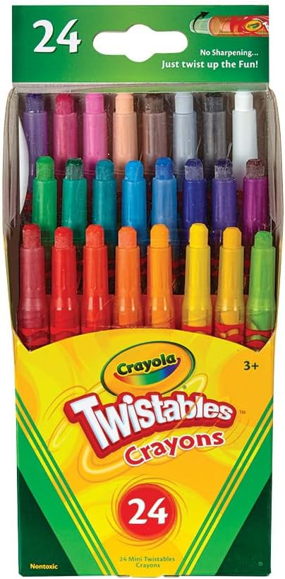 Crayola Twistables Crayons Coloring Set, Kids Indoor Activities at Home, 24 Count, Assorted (3000... | Amazon (CA)