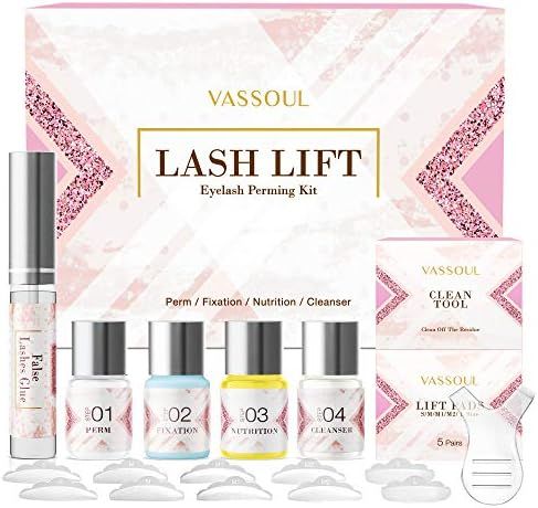 VASSOUL Lash Lift Kit, Eyelash Perm Kit, Professional Eyelash Lash Extensions, Lash Curling, Semi-Pe | Amazon (US)