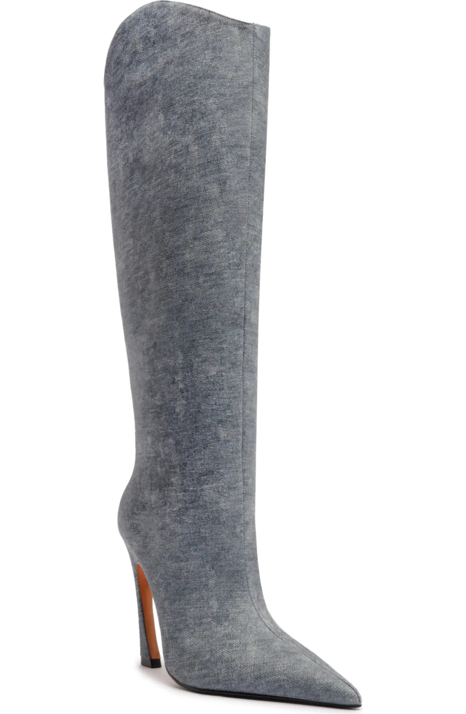Maryann Up Curve Pointed Toe Tall Boot (Women) | Nordstrom