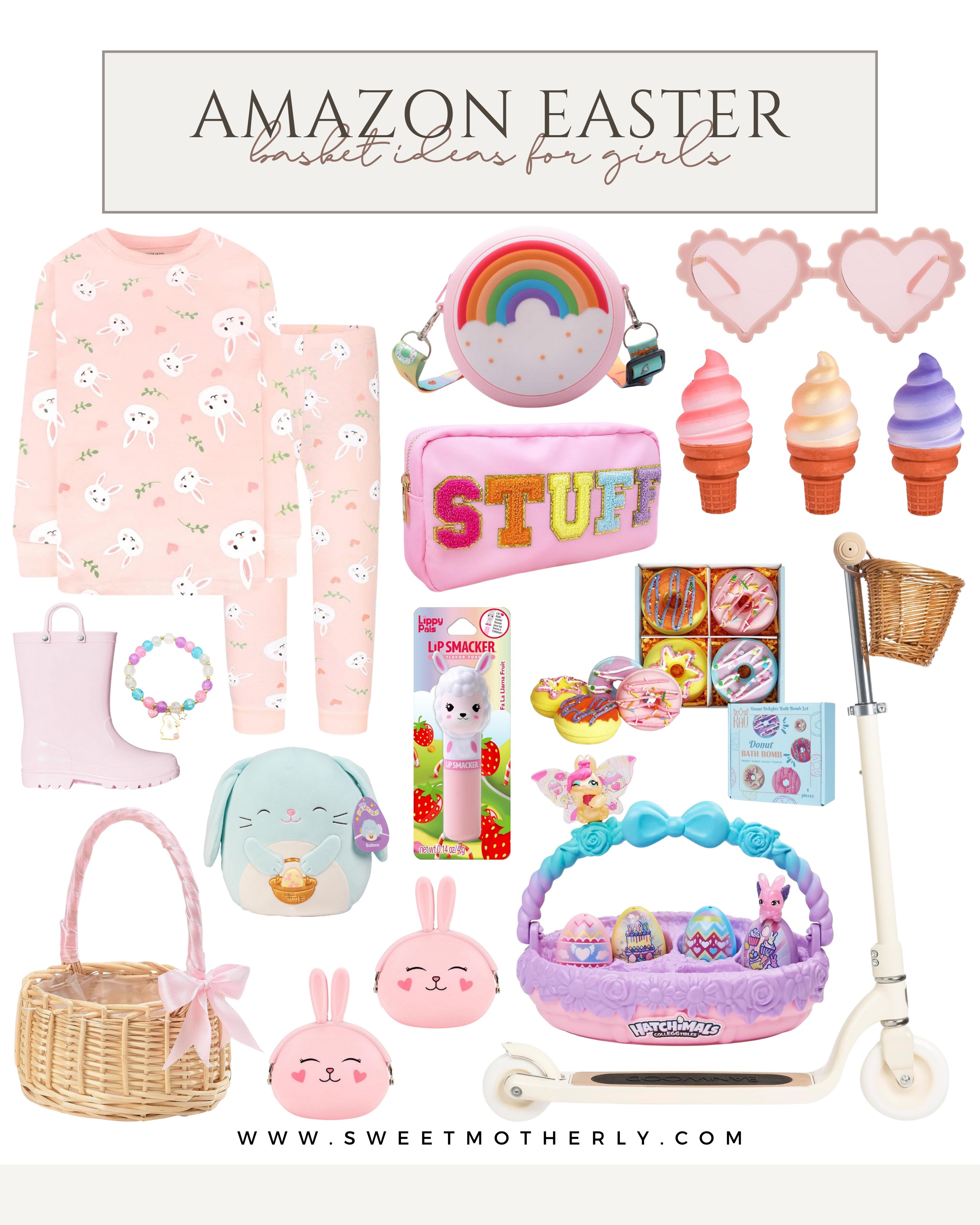 Amazon Easter Basket  Ideas for Girls

Easter basket
Girls pajamas
Girls rain boots
Easter ideas
Easter basket ideas
Easter books
Easter gifts
Girls cardigans
Girls tea sets 
Girls accessories

#LTKSeasonal #LTKSaleAlert #LTKStyleTip
