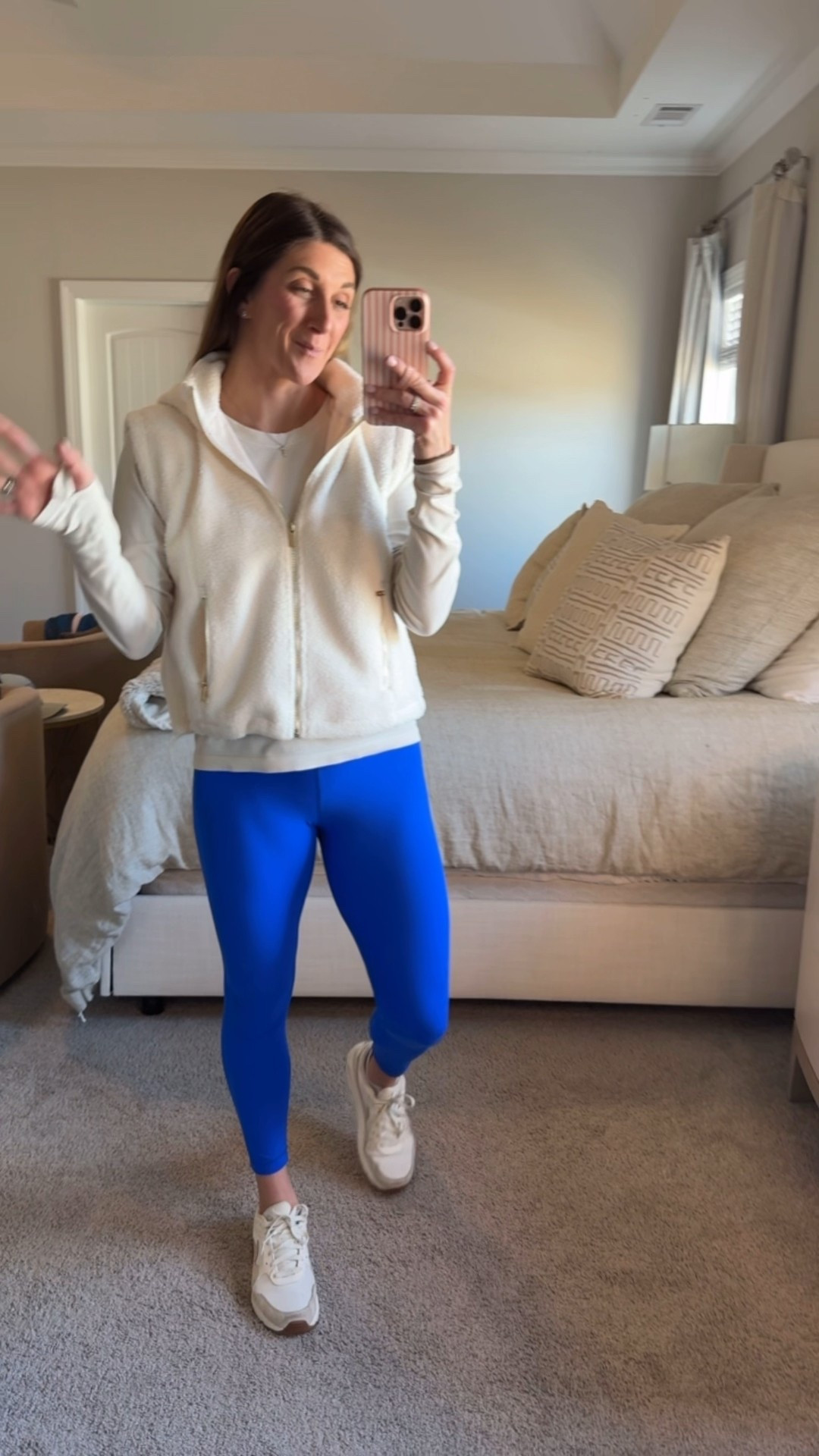 Shop outfit details here!

Vest is salt project. TTS-wearing a medium
Long sleeve is Athleta: TTS: size medium with thin holes 30% off!
Leggings are Lululemon align 25in/size 6 also linked the CRZ yoga ones in this color. Fit is very similar!
Shoes: Nikes 8.5 I go up half a size in sneakers 
Cross Necklace is electric picks and back in stock!

Click here to shop!

active | athlete | athletic | fit | fitness | leggings | vests | long sleeves | Athleta | Lululemon | CRZ yoga | Nikes | cross necklace | workout | mom fit | ootd | daily | fall | winter | gym | sale




#LTKootd #LTKActive #LTKmomlife