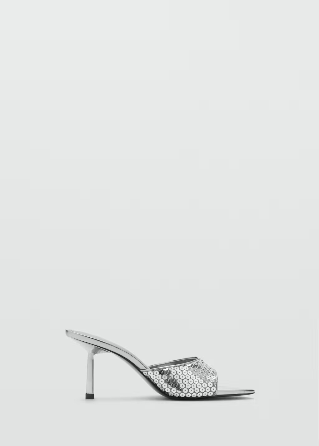 Heeled sandals with sequin strap - Women | MANGO USA | Mango (US/MX/AU)