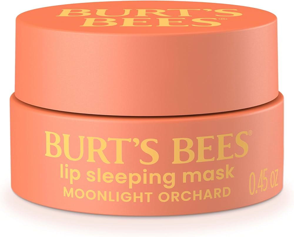 Burt’s Bees Stocking Stuffers, Moonlight Orchard Lip Sleeping Mask, With Hyaluronic Acid and Sq... | Amazon (US)