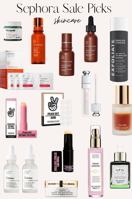 Sephora skin care favorites. 

20% off today 12/10/23 with code YAYGIFTING 

#LTKsalealert #LTKbeauty #LTKGiftGuide
