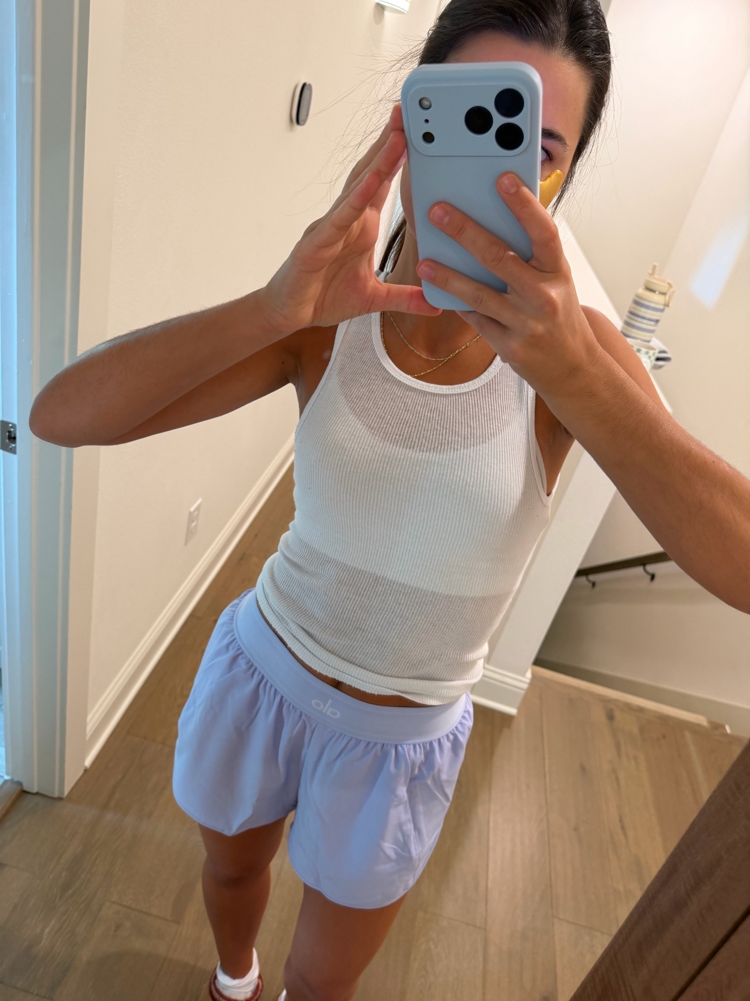 @Alo Yoga match point shorts in light blue, amazon crz yoga sports bra, hanes boys tank sheer from walmart / @Target / amazon 
grave & stella eye patches from amazon - also linking the good patch! love those too! 

hanes socks
amazon slippers ugg look alike



ugg dupe, Pilates, running, walking outfit, skims share tank, travel outfit work from home, Summers trends, Fourth of July, easy errands outfit, workout

#LTKootd #LTKfitnessgoals #LTKActive