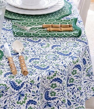 x Mrs. Southern Social Vine Floral Tablecloth | Dillards