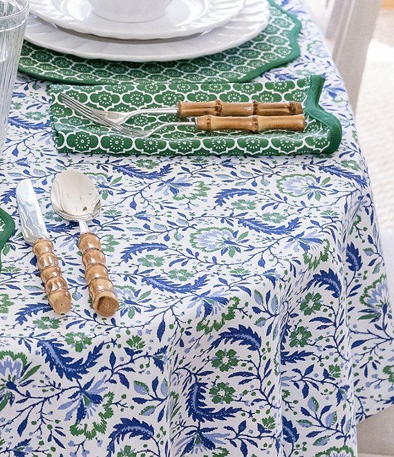 Southern Living x Mrs. Southern Social Vine Floral Tablecloth | Dillard's | Dillards