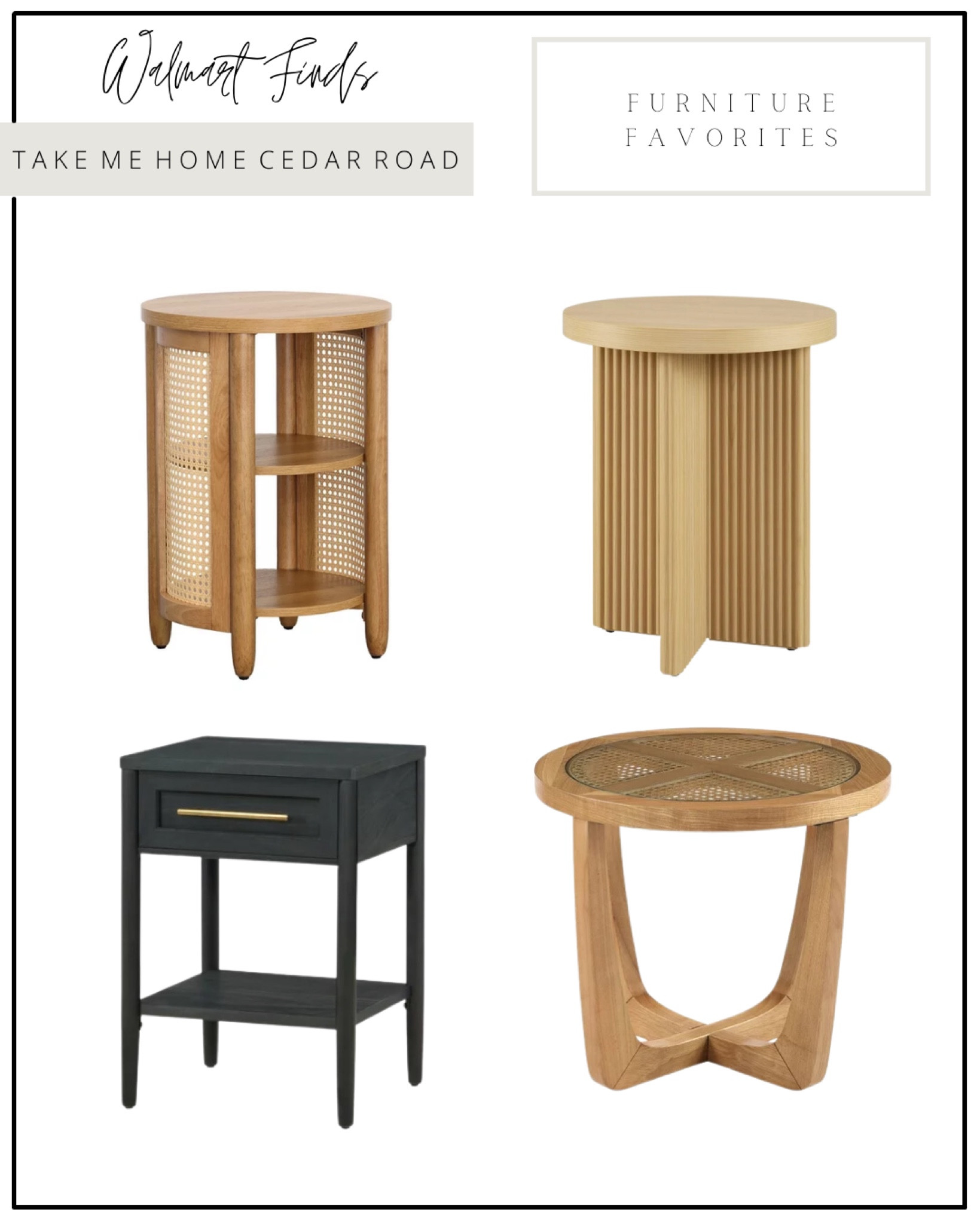 WALMART FINDS ACCENT TABLES UNDER $100!

accent table, side table, end table, round end table,
Fluted side table, living room table, living room 

#LTKsalealert #LTKfindsunder100 #LTKhome