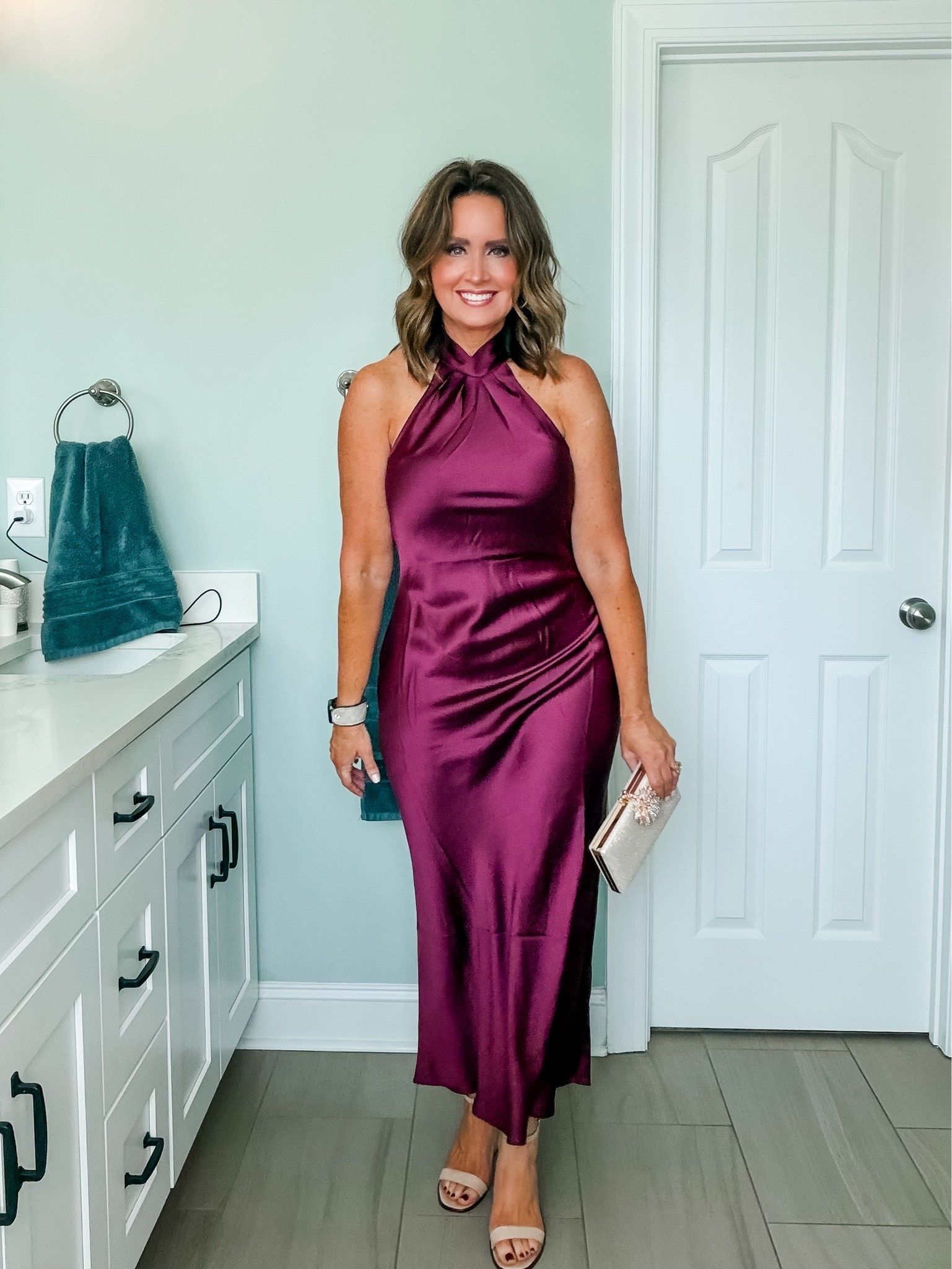 Wedding guest dress
I recommend sizing down if in between sizes

#LTKOver40 #LTKWedding #LTKootd