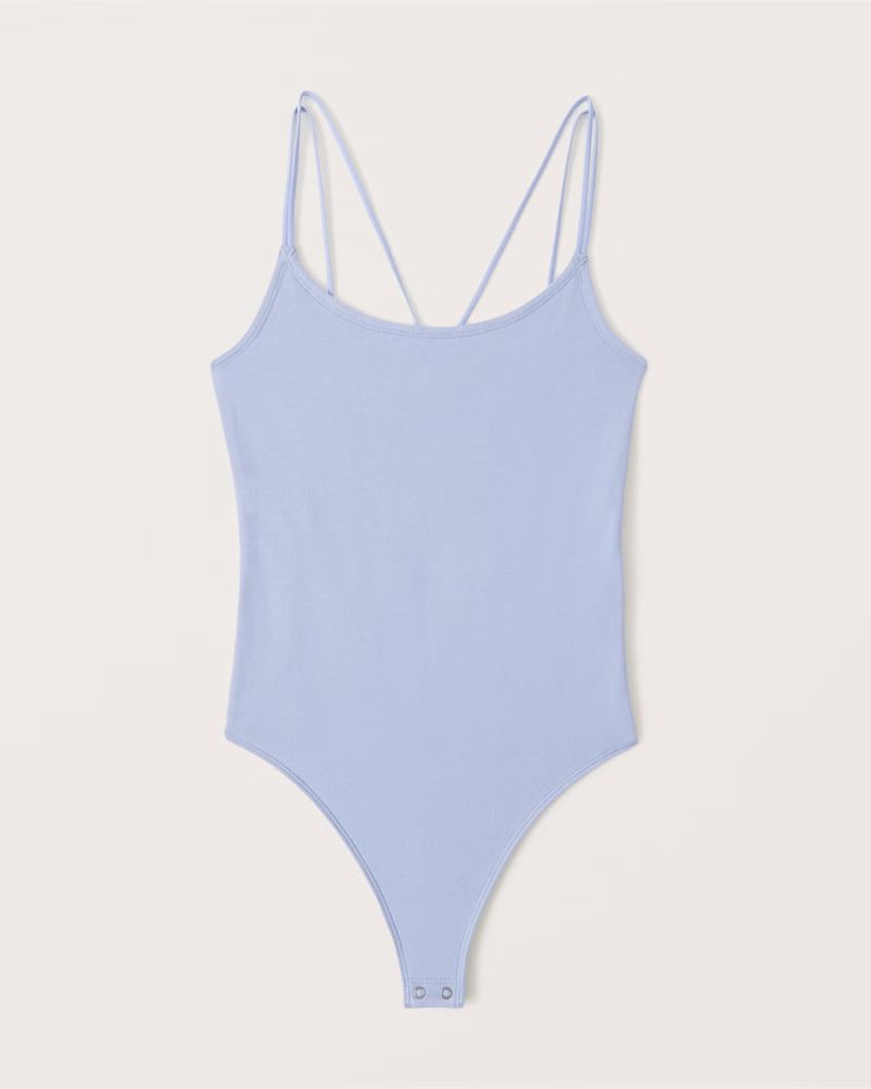 Strappy-Back Cami Bodysuit | Abercrombie & Fitch (US)