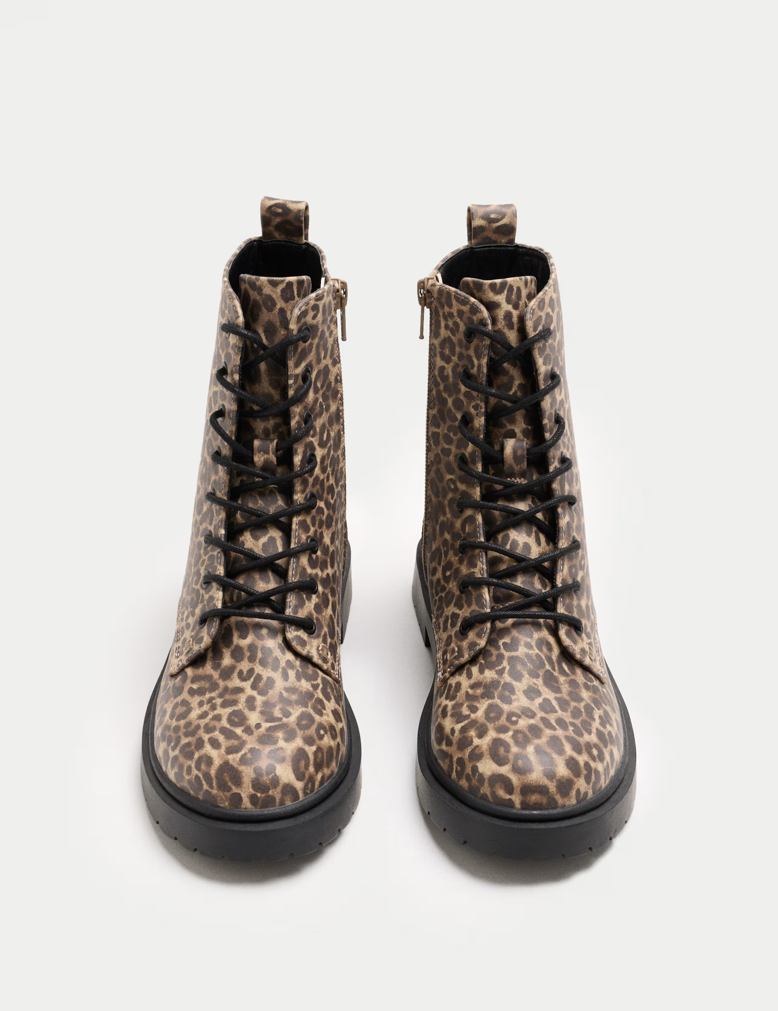 Kids' Leopard Print Ankle Boots (4 Small - 6 Large) | Marks & Spencer (UK)