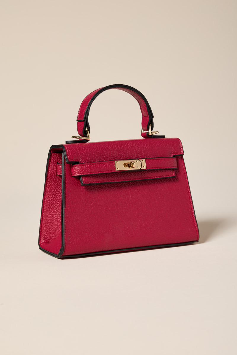 Kristen Mini Turnlock Satchel | Francesca's