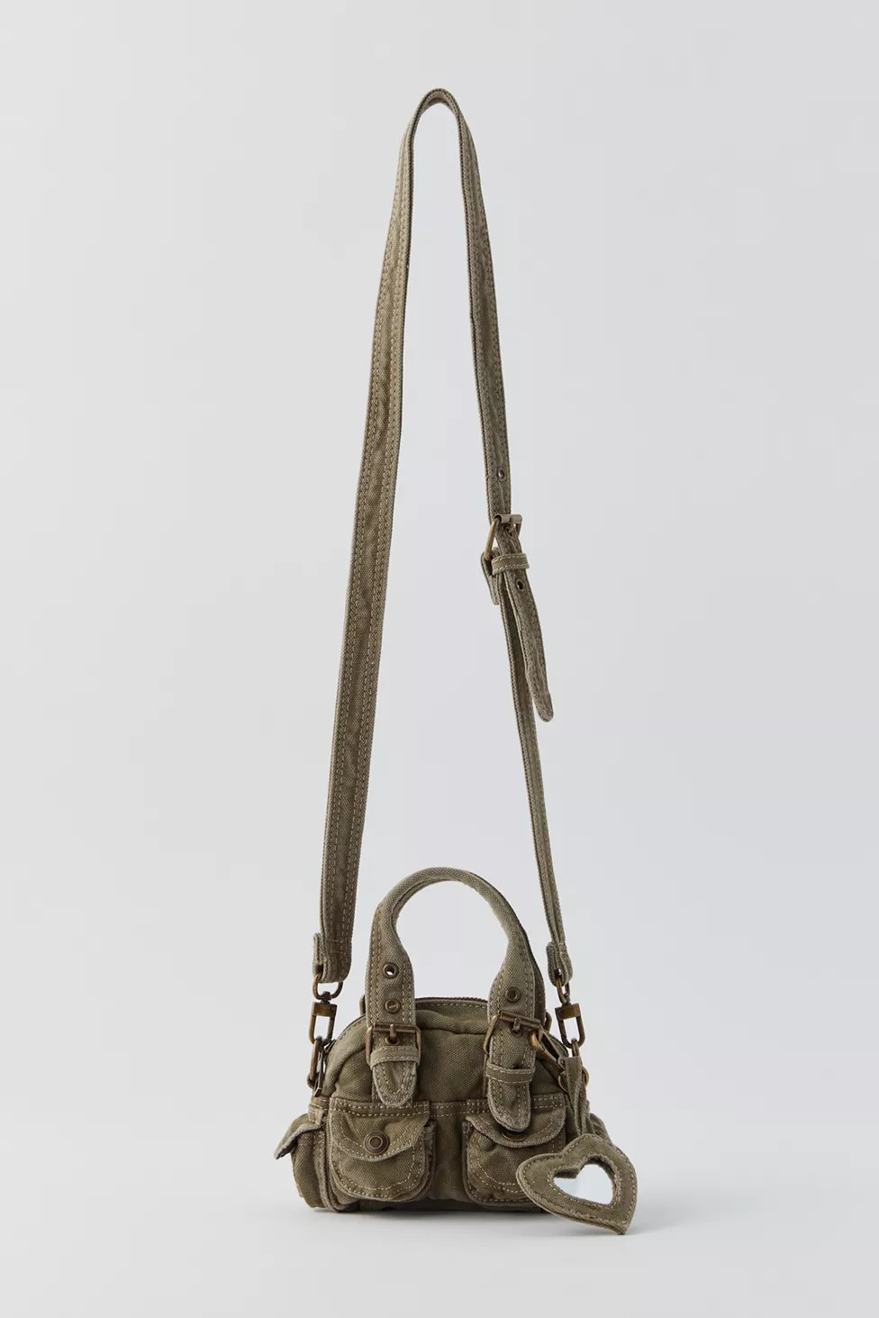 BDG Mini Denim Duffle Crossbody Bag | Urban Outfitters (US and RoW)