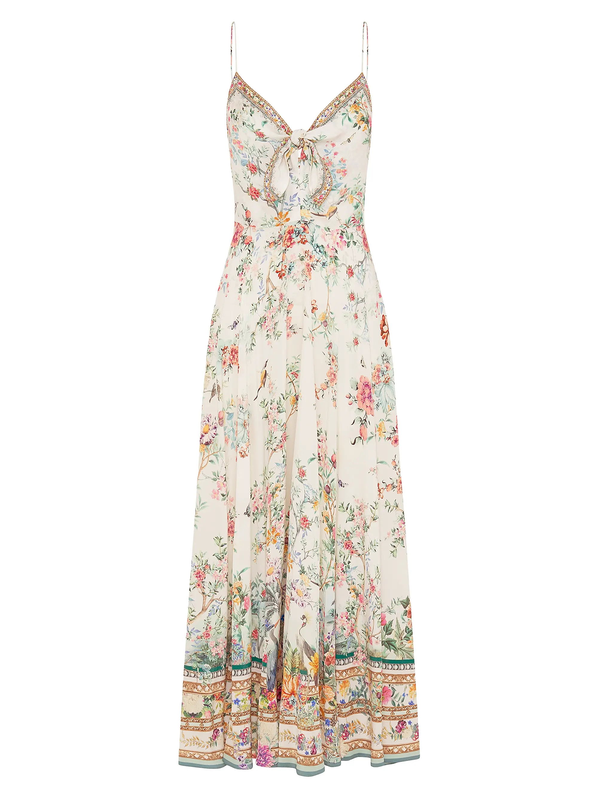 Floral Silk Maxi Dress | Saks Fifth Avenue