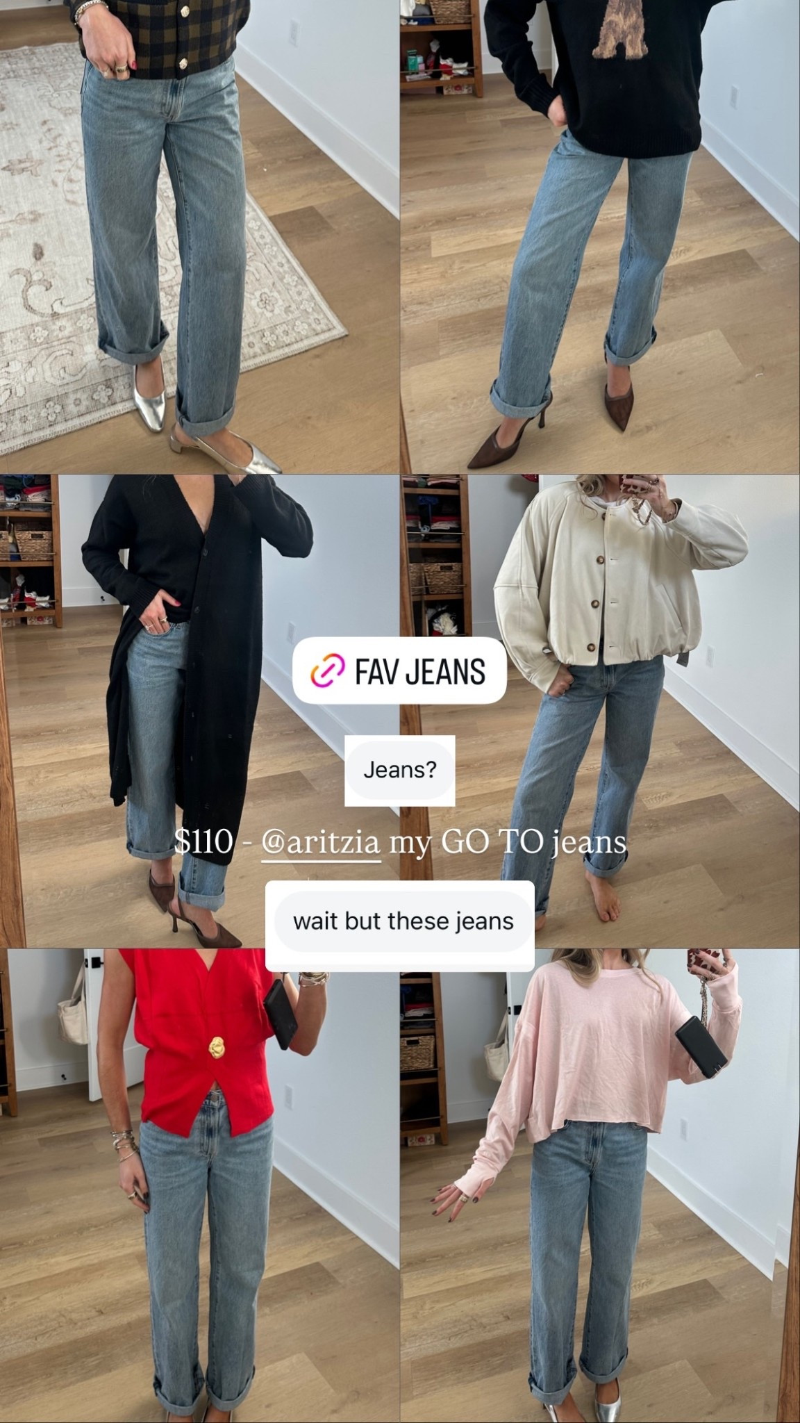 $110 - @aritzia my GO TO jeans