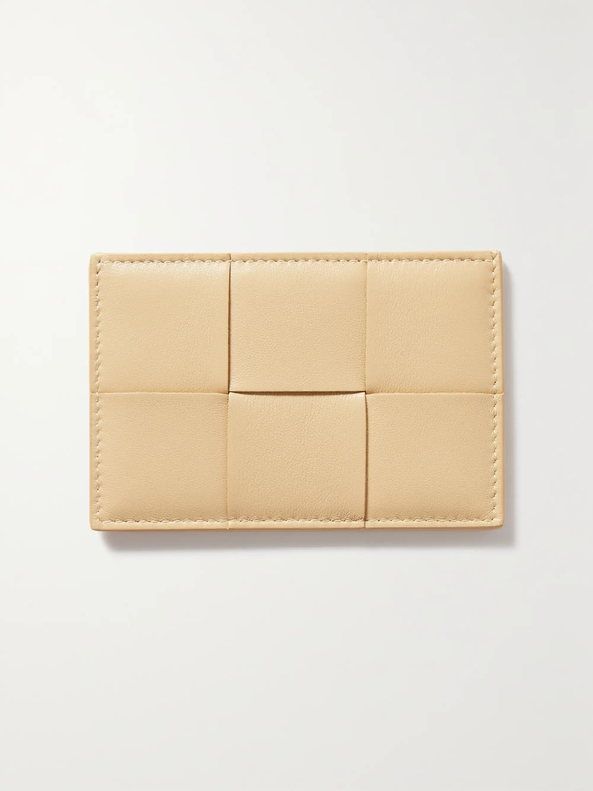 Cassette intrecciato leather cardholder | NET-A-PORTER (US)