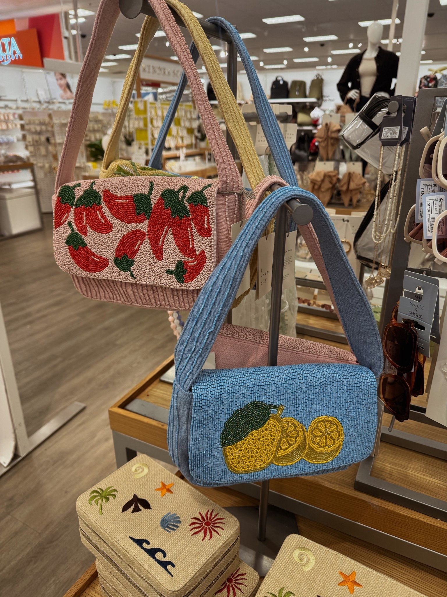 affordable beaded bags that are perfect for vacay from target!! 😍💃🏼🍋🌶️

#LTKTravel #LTKFestival #LTKootd