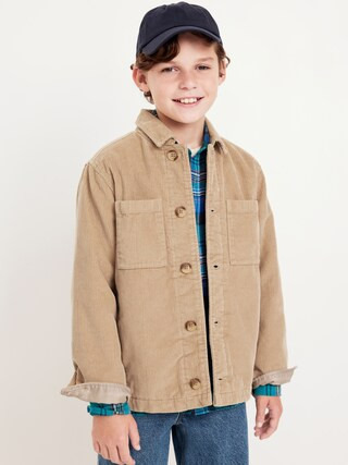 Utility Pocket Corduroy Shacket for Boys | Old Navy | Old Navy (CA)