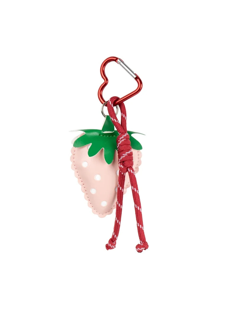 Weekend Academy Girls Strawberry Keychain, Pink/Red | Walmart (US)