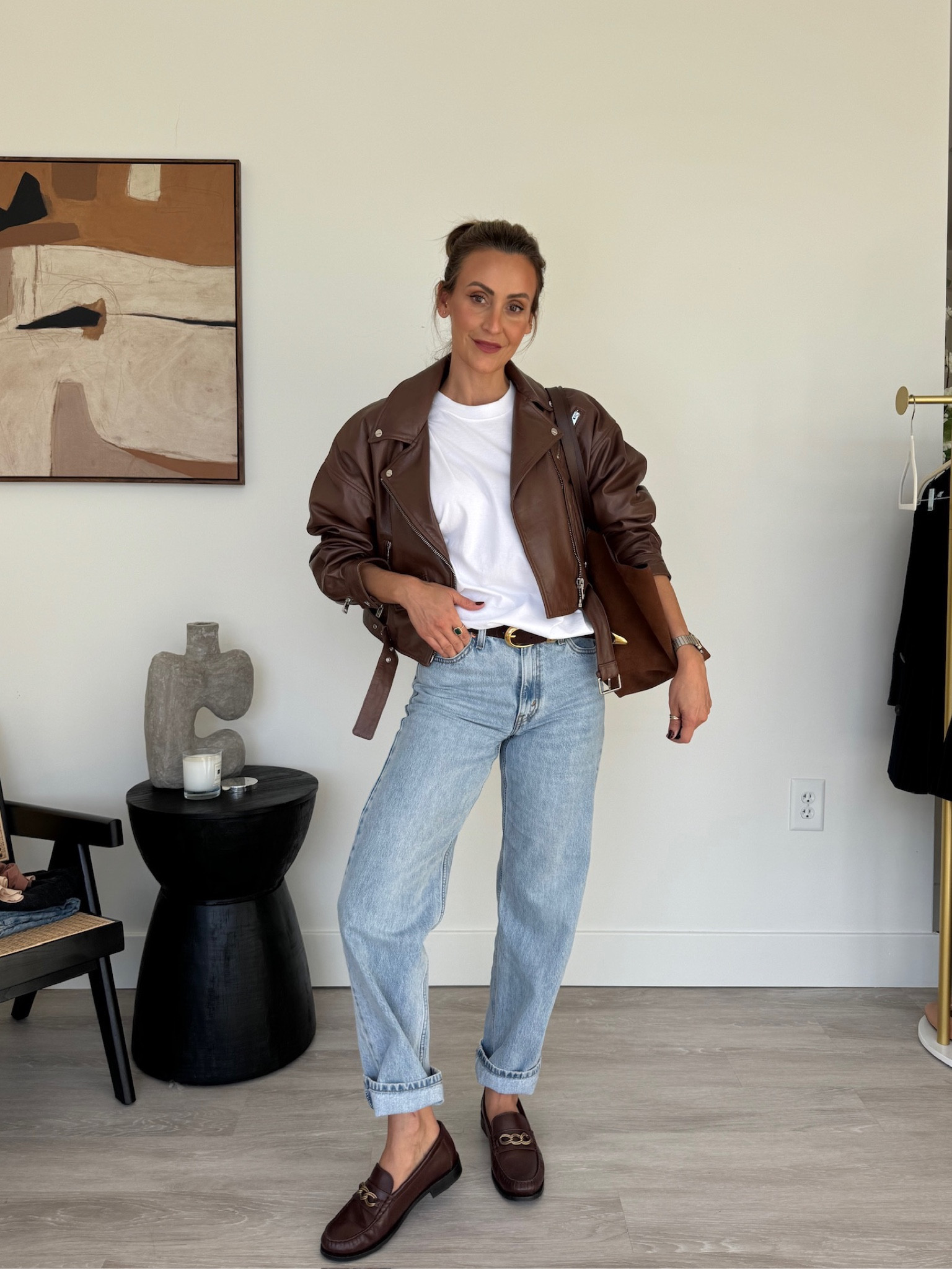 Elevated casual look that I have been loving, especially with the perfect ring! #ad #effy #SaksOFF5th 

#LTKGiftGuide #LTKHoliday #LTKStyleTip