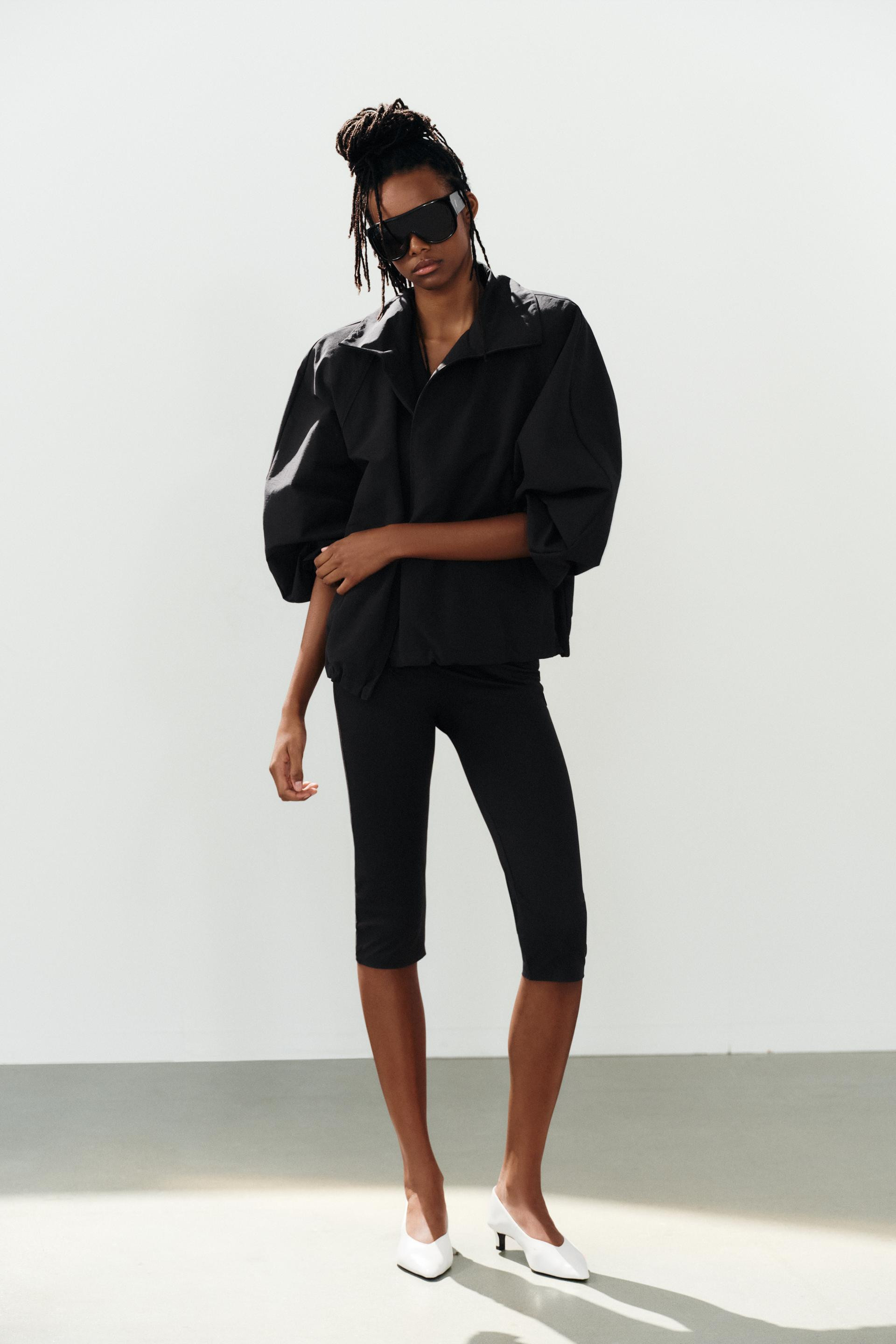 POLYAMIDE HALTER JUMPSUIT | Zara US