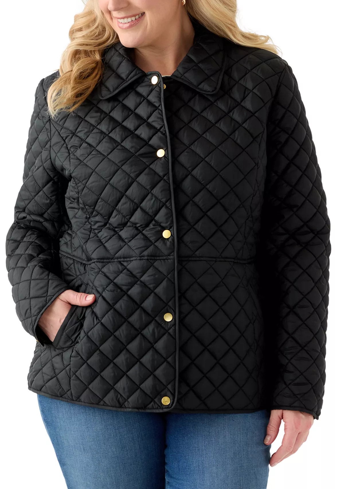 Plus Size Long Sleeve Barn Jacket | Belk