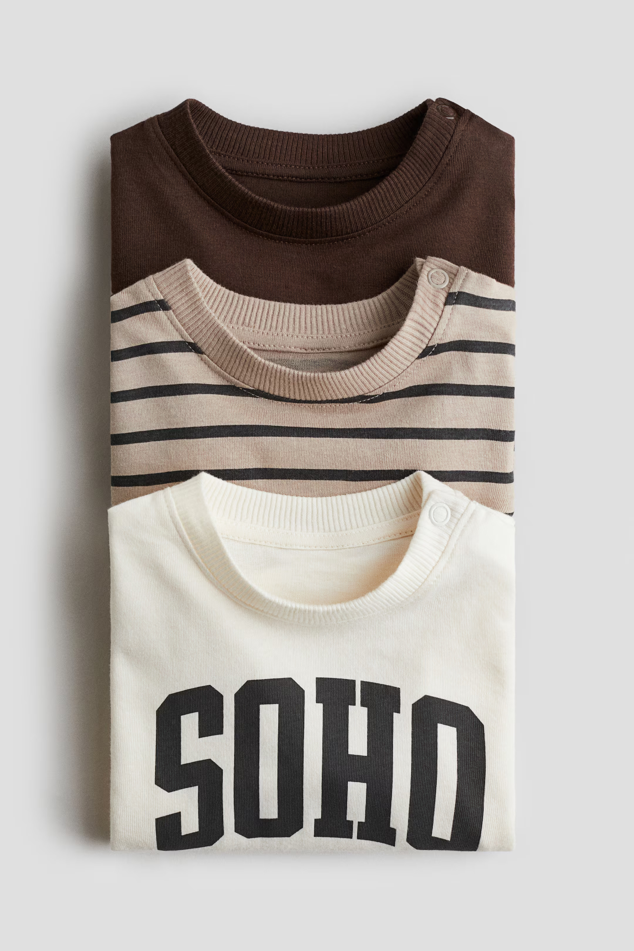 3-Pack Cotton T-Shirts | H&M (US + CA)