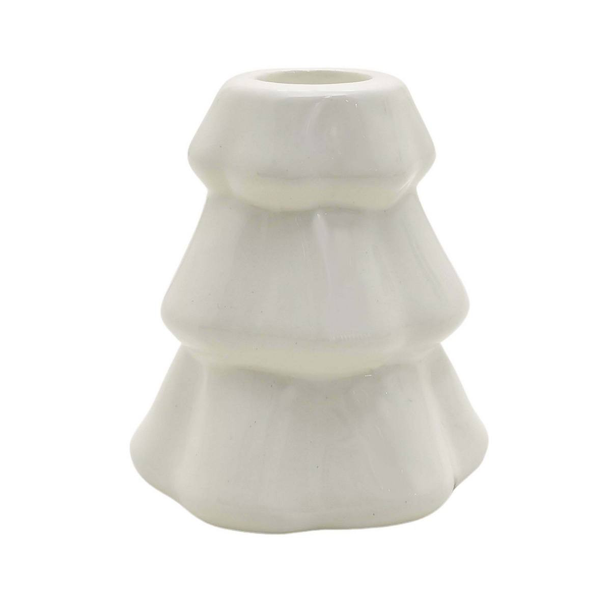 St. Nicholas Square® White Tree Taper Candle Holder | Kohl's